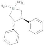 Silacyclopentane, 1,1-dimethyl-3,4-diphenyl-, trans-