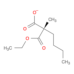 Propanedioic acid, butylmethyl-, monoethyl ester, (S)-