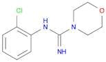 4-Morpholinecarboximidamide, N-(2-chlorophenyl)-