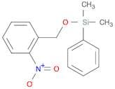 Silane, dimethyl[(2-nitrophenyl)methoxy]phenyl-