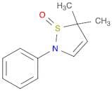 Isothiazole, 2,5-dihydro-5,5-dimethyl-2-phenyl-, 1-oxide