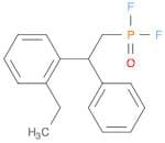 Phosphonic difluoride, [2-(ethylphenyl)-2-phenylethyl]-