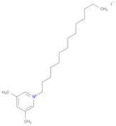 Pyridinium, 3,5-dimethyl-1-tetradecyl-, iodide