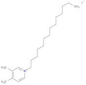 Pyridinium, 3,4-dimethyl-1-tetradecyl-, iodide