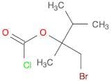 Carbonochloridic acid, 1-(bromomethyl)-1,2-dimethylpropyl ester
