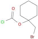 Carbonochloridic acid, 1-(bromomethyl)cyclohexyl ester