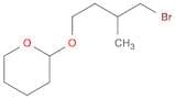 2H-Pyran, 2-(4-bromo-3-methylbutoxy)tetrahydro-