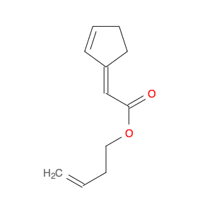 Acetic acid, (2-cyclopenten-1-ylidene)-, 3-butenyl ester, (E)-