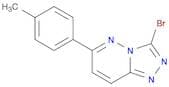 1,2,4-Triazolo[4,3-b]pyridazine, 3-bromo-6-(4-methylphenyl)-