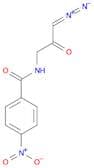 Benzamide, N-(3-diazo-2-oxopropyl)-4-nitro-