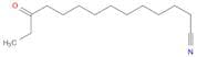 Tetradecanenitrile, 12-oxo-