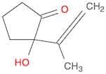 Cyclopentanone, 2-hydroxy-2-(1-methyl-1,2-propadienyl)-