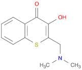 4H-1-Benzothiopyran-4-one, 2-[(dimethylamino)methyl]-3-hydroxy-