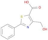 5-Thiazolecarboxylic acid, 4-(hydroxymethyl)-2-phenyl-