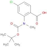 2-(tert-Butoxycarbonyl-methyl-amino)-4-chloro-benzoic acid