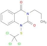 2,4(1H,3H)-Quinazolinedione, 3-propyl-1-[(trichloromethyl)thio]-