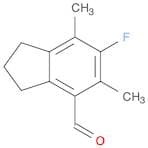 1H-Indene-4-carboxaldehyde, 6-fluoro-2,3-dihydro-5,7-dimethyl-
