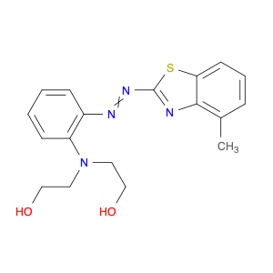 Ethanol, 2,2'-[[[(4-methyl-2-benzothiazolyl)azo]phenyl]imino]bis-