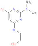 2-((6-Bromo-2-(dimethylamino)pyrimidin-4-yl)amino)ethanol