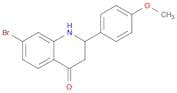 4(1H)-Quinolinone, 7-bromo-2,3-dihydro-2-(4-methoxyphenyl)-