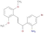 2-Propen-1-one, 1-(2-amino-4-bromophenyl)-3-(2,6-dimethoxyphenyl)-