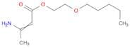2-Butenoic acid, 3-amino-, 2-(pentyloxy)ethyl ester