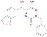 3-(Benzo[d][1,3]dioxol-5-yl)-2-(((benzyloxy)carbonyl)amino)-3-hydroxypropanoic acid