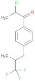 1-Propanone, 2-chloro-1-[4-(3,3,3-trifluoro-2-methylpropyl)phenyl]-