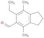 1H-Indene-5-carboxaldehyde, 6-ethyl-2,3-dihydro-4,7-dimethyl-