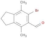 1H-Indene-5-carboxaldehyde, 6-bromo-2,3-dihydro-4,7-dimethyl-