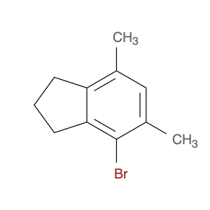 1H-Indene, 4-bromo-2,3-dihydro-5,7-dimethyl-