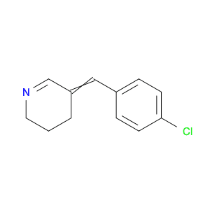 Pyridine, 5-[(4-chlorophenyl)methylene]-2,3,4,5-tetrahydro-