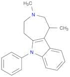 Azepino[4,5-b]indole, 1,2,3,4,5,6-hexahydro-1,3-dimethyl-6-phenyl-