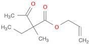 Butanoic acid, 2-ethyl-2-methyl-3-oxo-, 2-propenyl ester