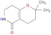 5H-Pyrano[3,2-c]pyridin-5-one, 2,3,4,6,7,8-hexahydro-2,2-dimethyl-