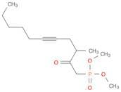 Phosphonic acid, (3-methyl-2-oxo-5-undecynyl)-, dimethyl ester