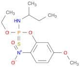 Phosphoramidothioic acid, (1-methylpropyl)-, O-ethyl O-(5-methoxy-2-nitrophenyl) ester