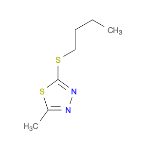 1,3,4-Thiadiazole, 2-(butylthio)-5-methyl-