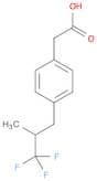 Benzeneacetic acid, 4-(3,3,3-trifluoro-2-methylpropyl)-