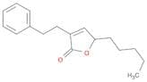 2(5H)-Furanone, 5-pentyl-3-(2-phenylethyl)-
