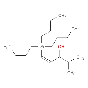 1-Penten-3-ol, 4-methyl-1-(tributylstannyl)-, (Z)-
