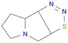 4H-[1,2,3]Thiadiazolo[4,5-a]pyrrolizine, 3a,6,7,8,8a,8b-hexahydro-
