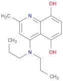5,8-Quinolinediol, 4-(dipropylamino)-2-methyl-