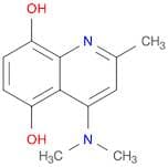 5,8-Quinolinediol, 4-(dimethylamino)-2-methyl-