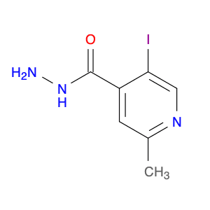 4-Pyridinecarboxylic acid, 5-iodo-2-methyl-, hydrazide