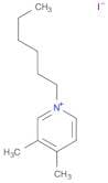 Pyridinium, 1-hexyl-3,4-dimethyl-, iodide