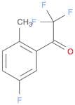 2,2,2-Trifluoro-1-(5-fluoro-2-methylphenyl)ethanone