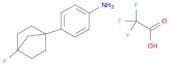 Benzenamine, 4-(4-fluorobicyclo[2.2.1]hept-1-yl)-, trifluoroacetate
