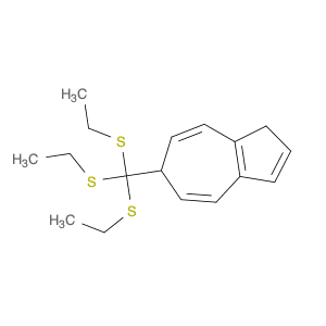 Azulene, 1,6-dihydro-6-[tris(ethylthio)methyl]-