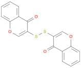 3-(4-oxochromen-3-yl)disulfanylchromen-4-one